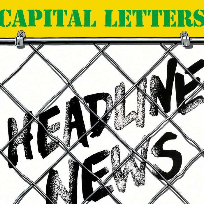Capital letters headlines
